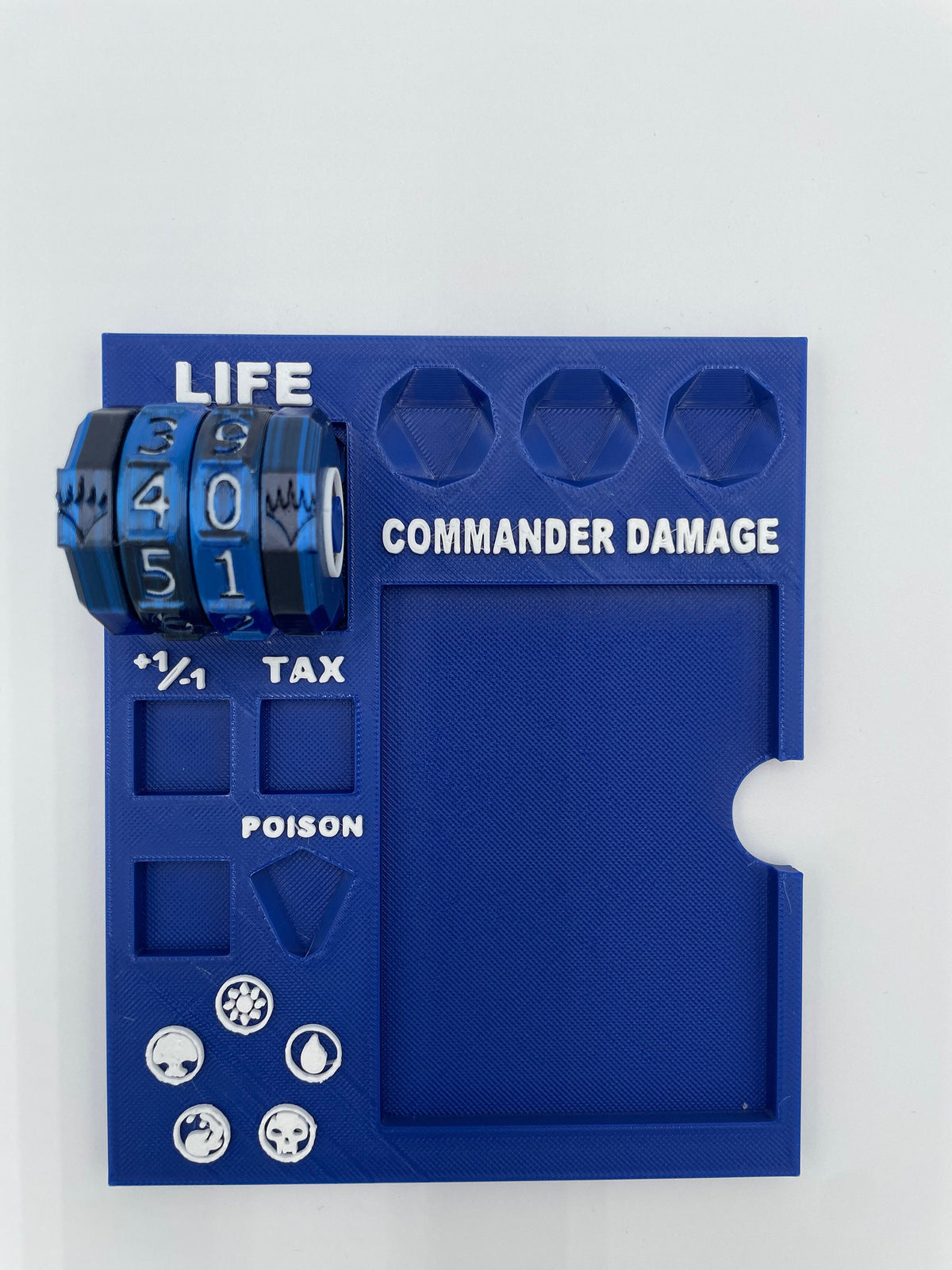MTG Commander Tray | Magic the Gathering | Command Zone Organizer | 3D Printed | Fable Forged Workshop