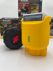 MTG Fallout Fusion Power Core Deck Box for Commander| EDH | Magic the Gathering | 100 Box | Fable Forged Workshop
