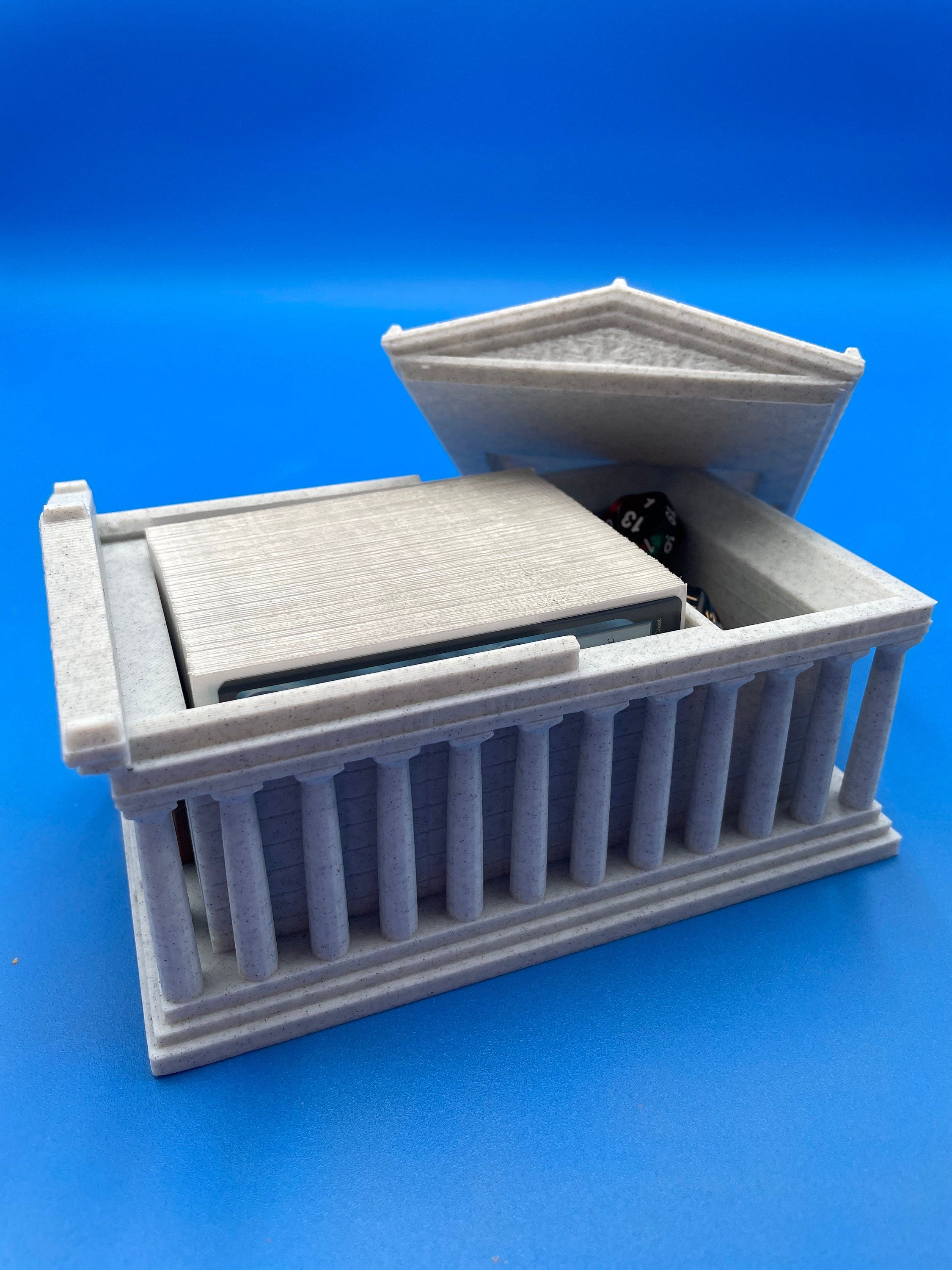 MTG Parthenon Deck Box | EDH | Magic the Gathering | 100 Box | Fable Forged Workshop