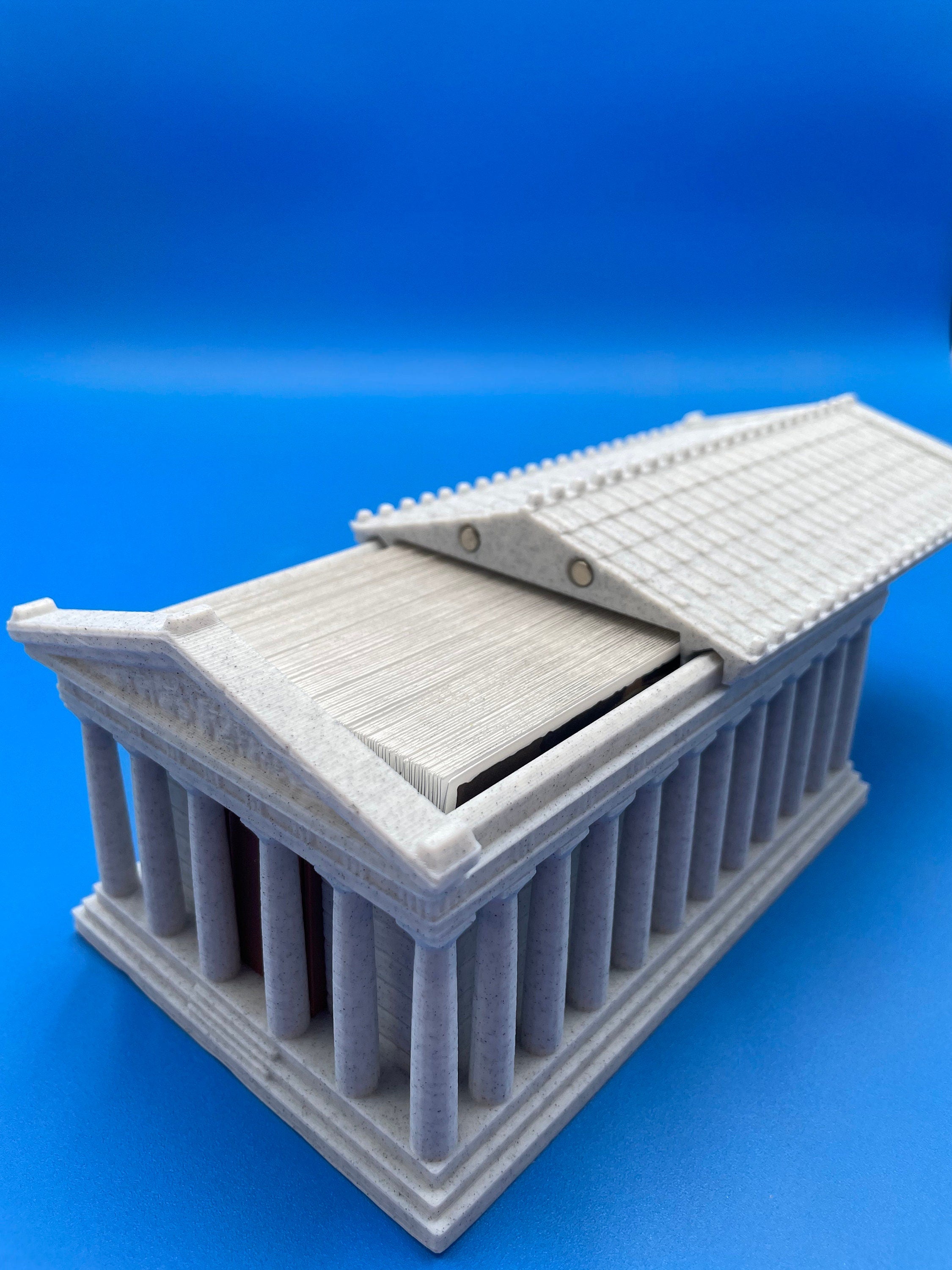 MTG Parthenon Deck Box | EDH | Magic the Gathering | 100 Box | Fable Forged Workshop