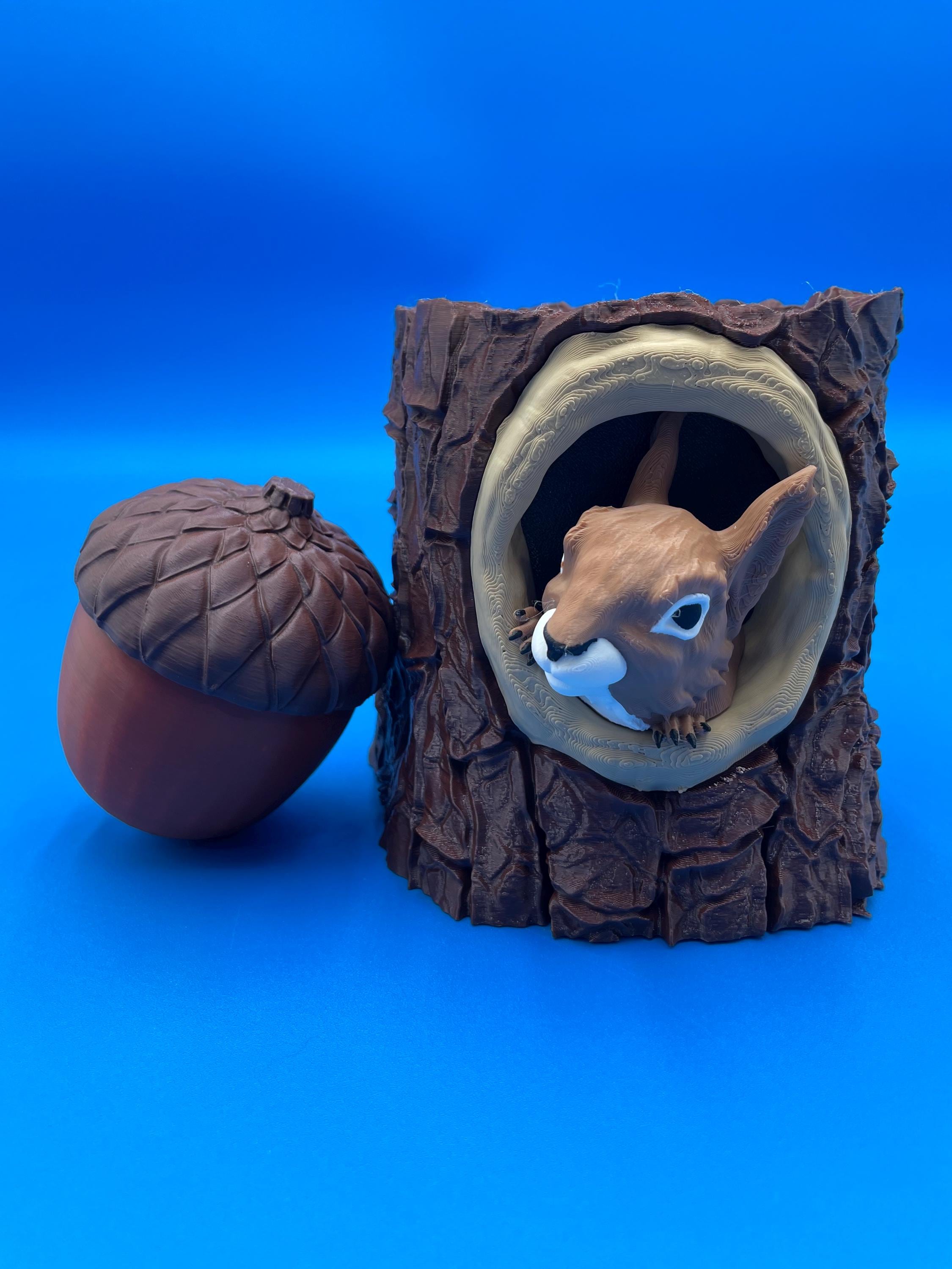 MTG Squirrel Deck Box | Magic the Gathering | EDH | 100 Card | Fable Forged Workshop