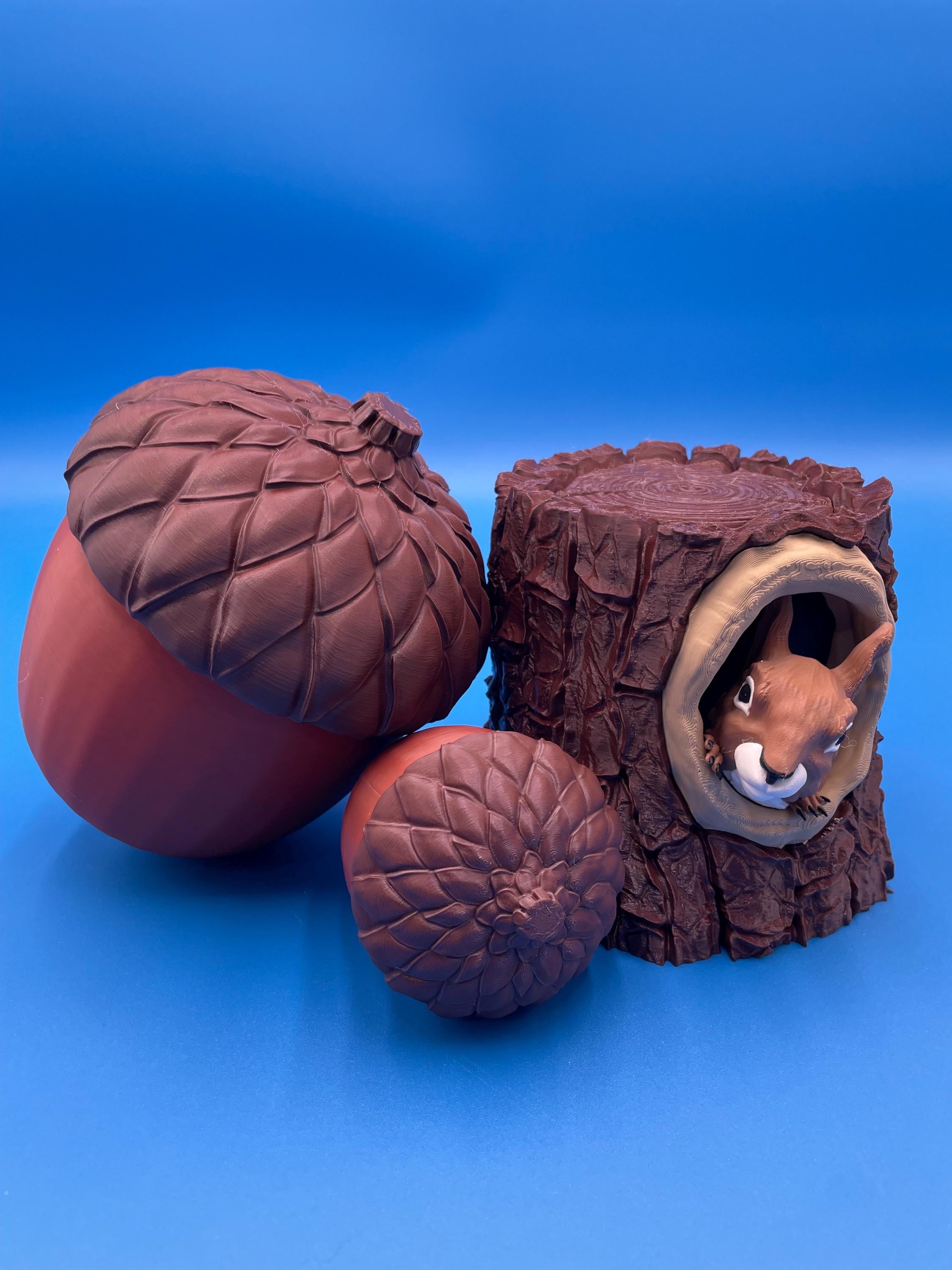 MTG Squirrel Deck Box | Magic the Gathering | EDH | 100 Card | Fable Forged Workshop