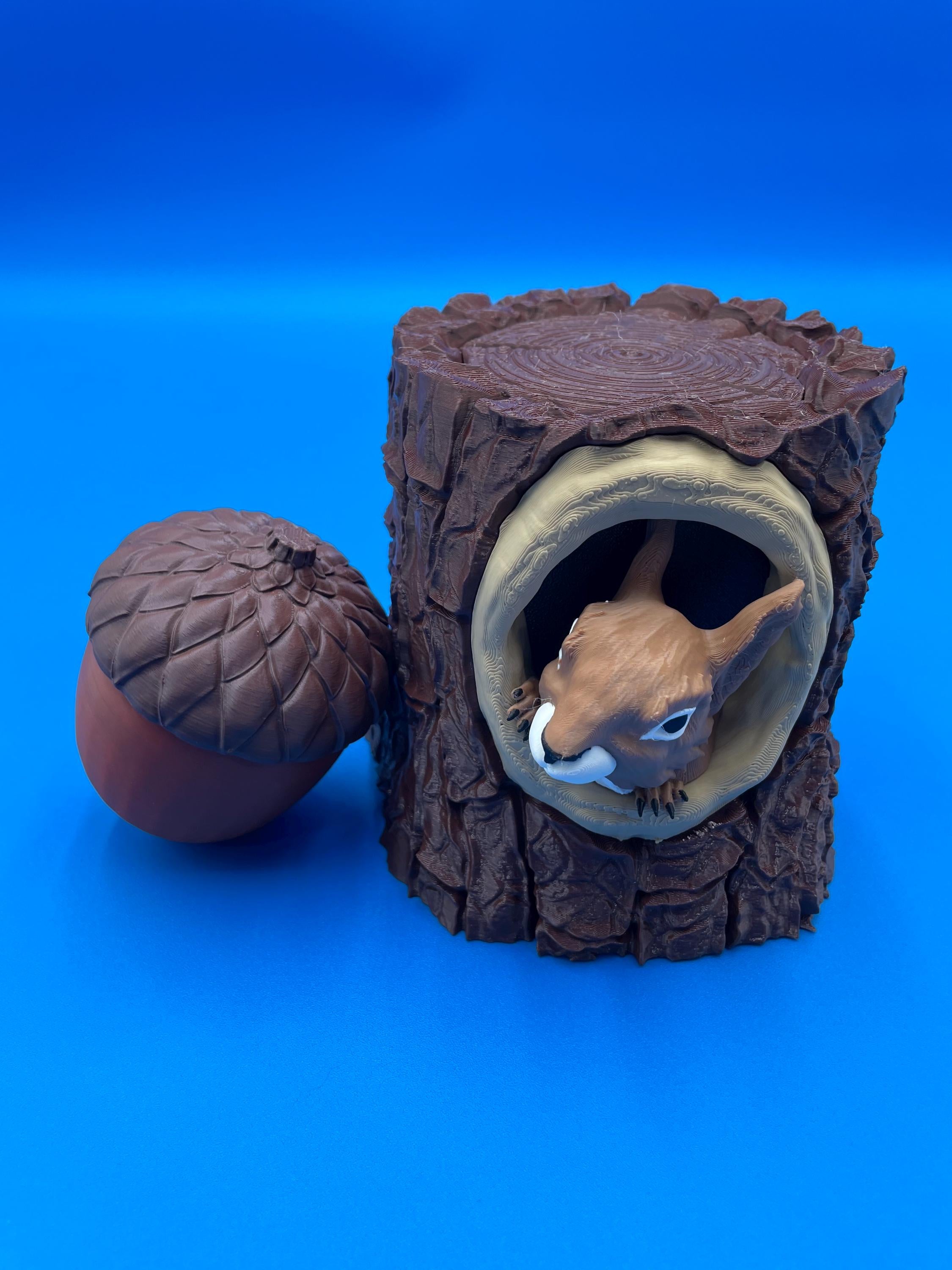 MTG Squirrel Deck Box | Magic the Gathering | EDH | 100 Card | Fable Forged Workshop