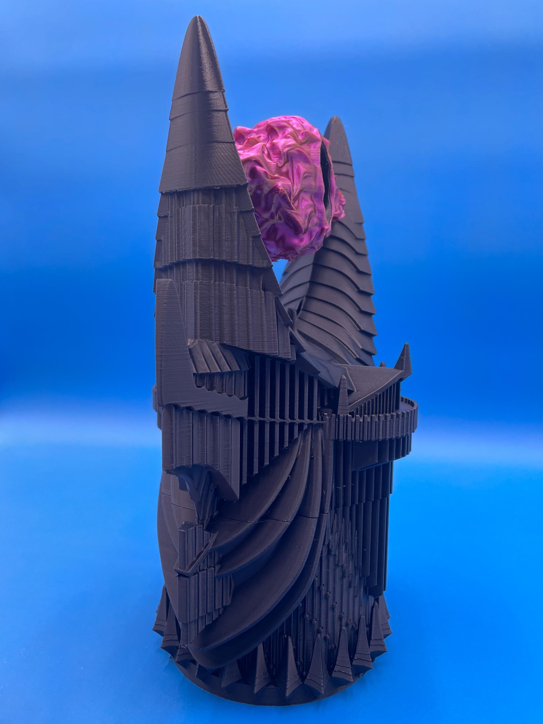 MTG LOTR Sauron’s Tower Deck Box | Magic the Gathering | EDH | 100 Card | Fable Forged Workshop