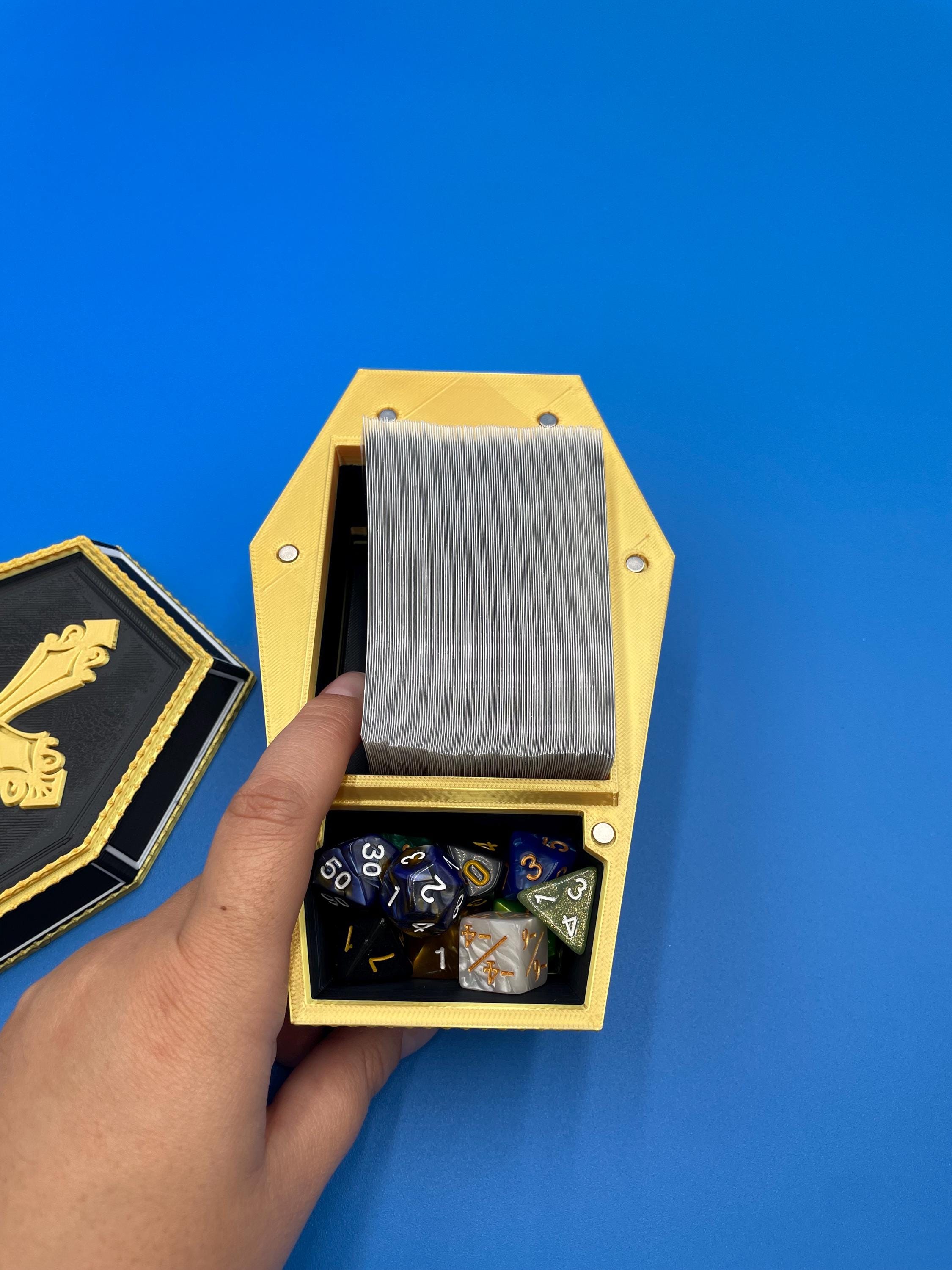 MTG Vampire Coffin Deck Box | Magic the Gathering | EDH | 100 Cards | Fable Forged Workshop