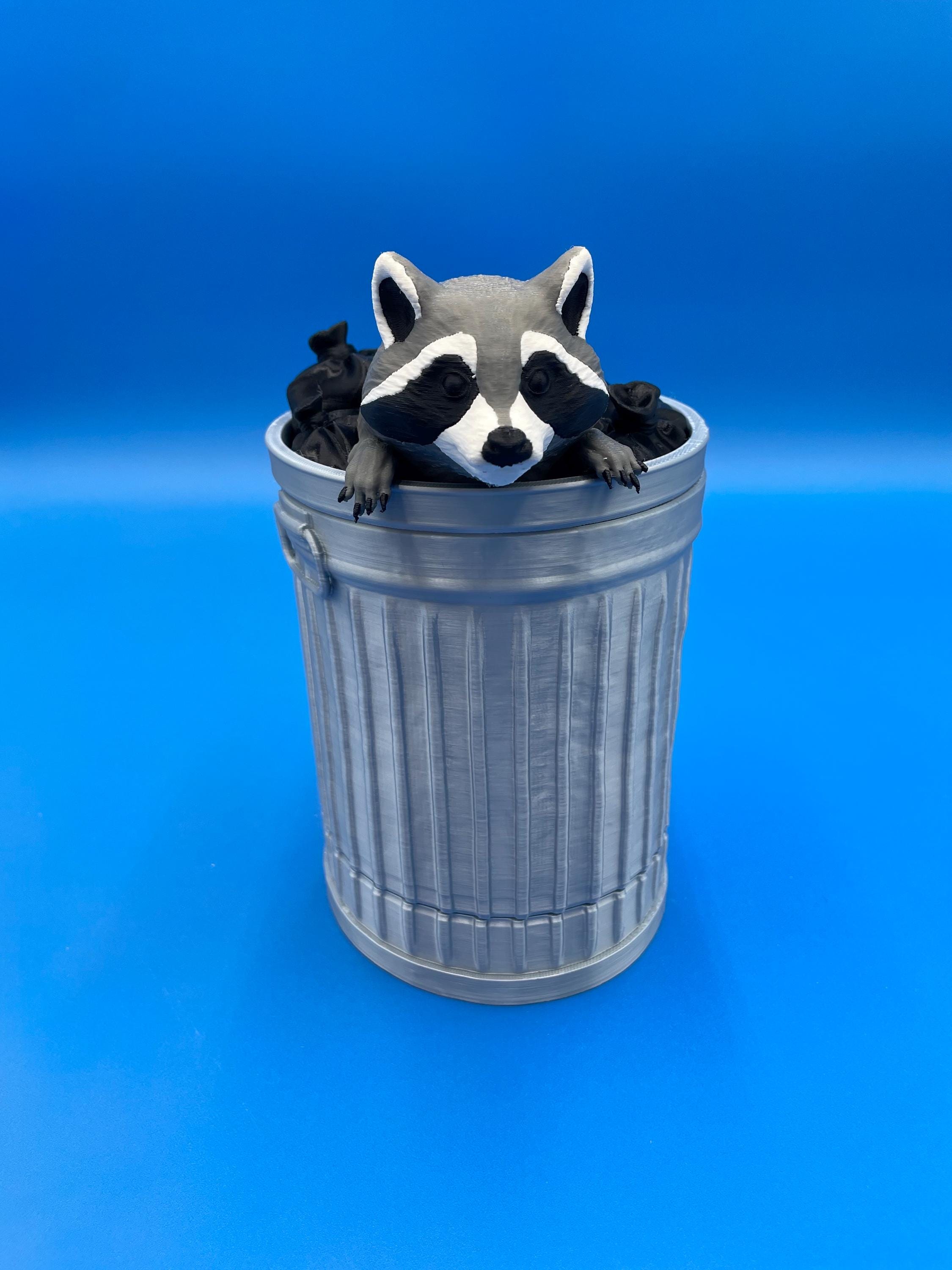 MTG Trashcan Raccoon Deck Box for 100 Cards | Magic the Gathering | EDH | Fable Forged Workshop