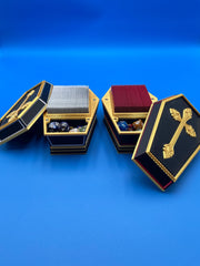 MTG Vampire Coffin Deck Box | Magic the Gathering | EDH | 100 Cards | Fable Forged Workshop