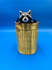 MTG Trashcan Raccoon Deck Box for 100 Cards | Magic the Gathering | EDH | Fable Forged Workshop