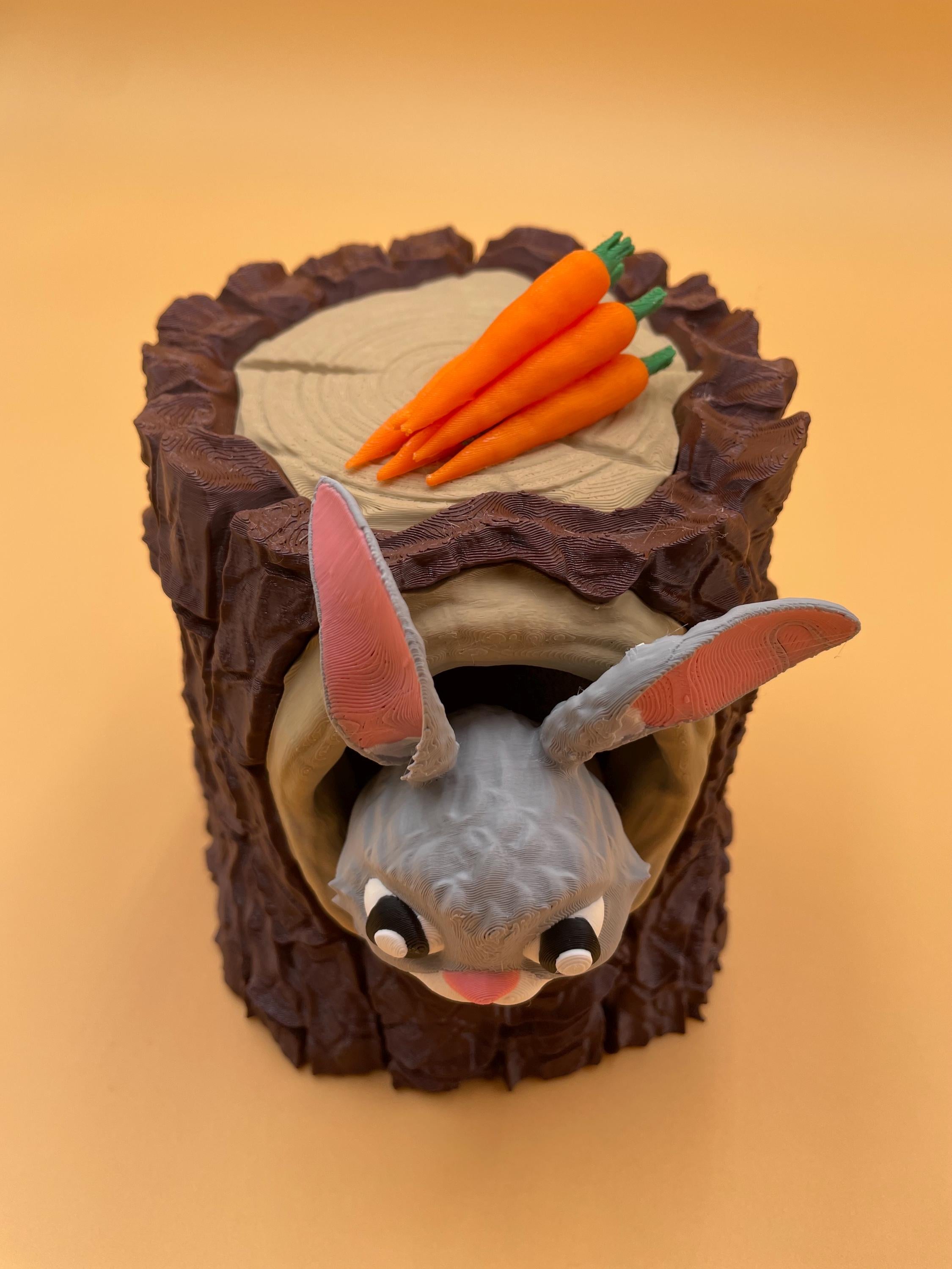 MTG Rabbit Deck Box | Magic the Gathering | EDH | 100 Card | Fable Forged Workshop