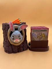 MTG Rabbit Deck Box | Magic the Gathering | EDH | 100 Card | Fable Forged Workshop