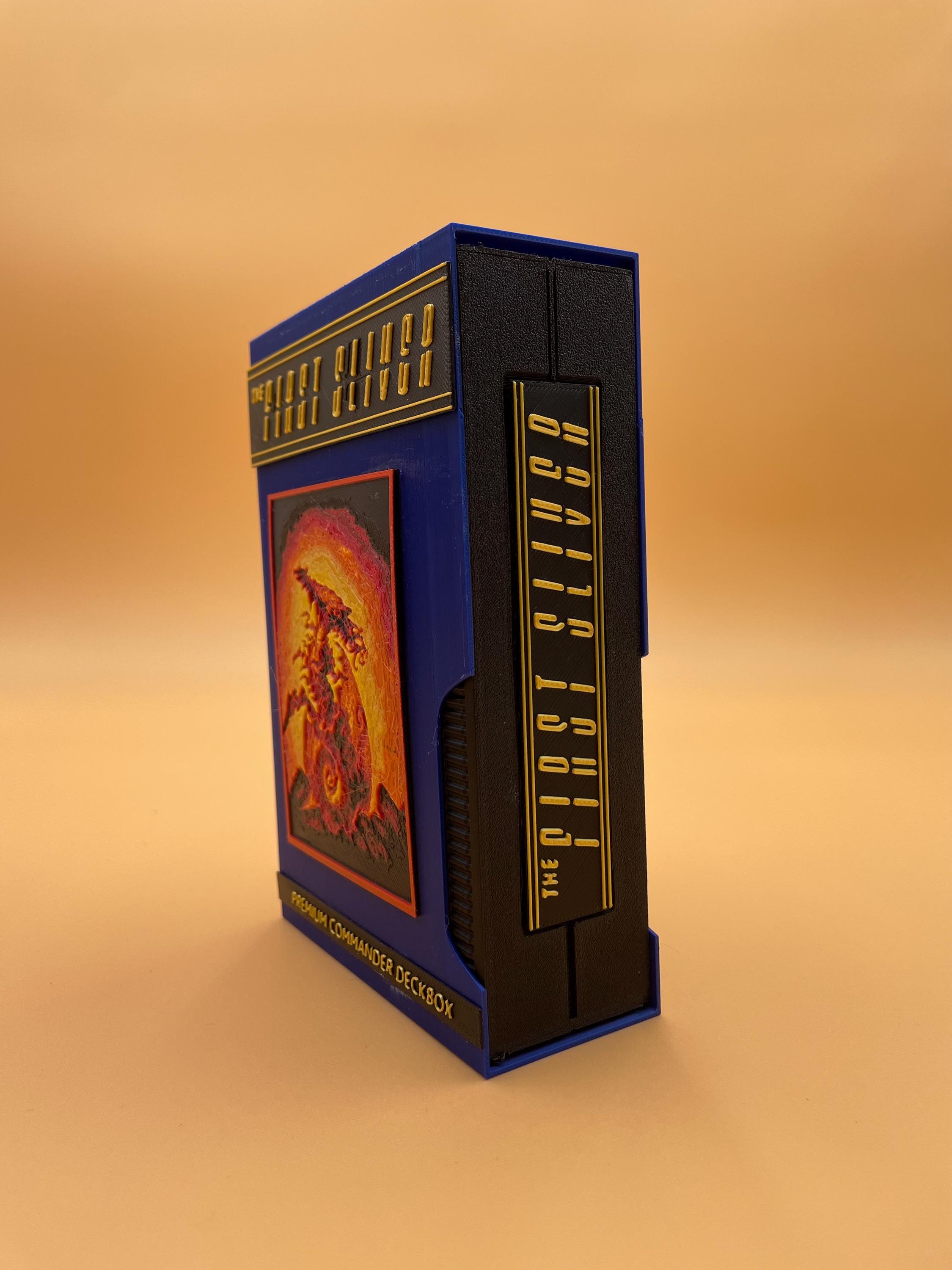 MTG First Sliver VHS Tape Deck Box | Magic the Gathering | EDH | 100 Card | Fable Forged Workshop
