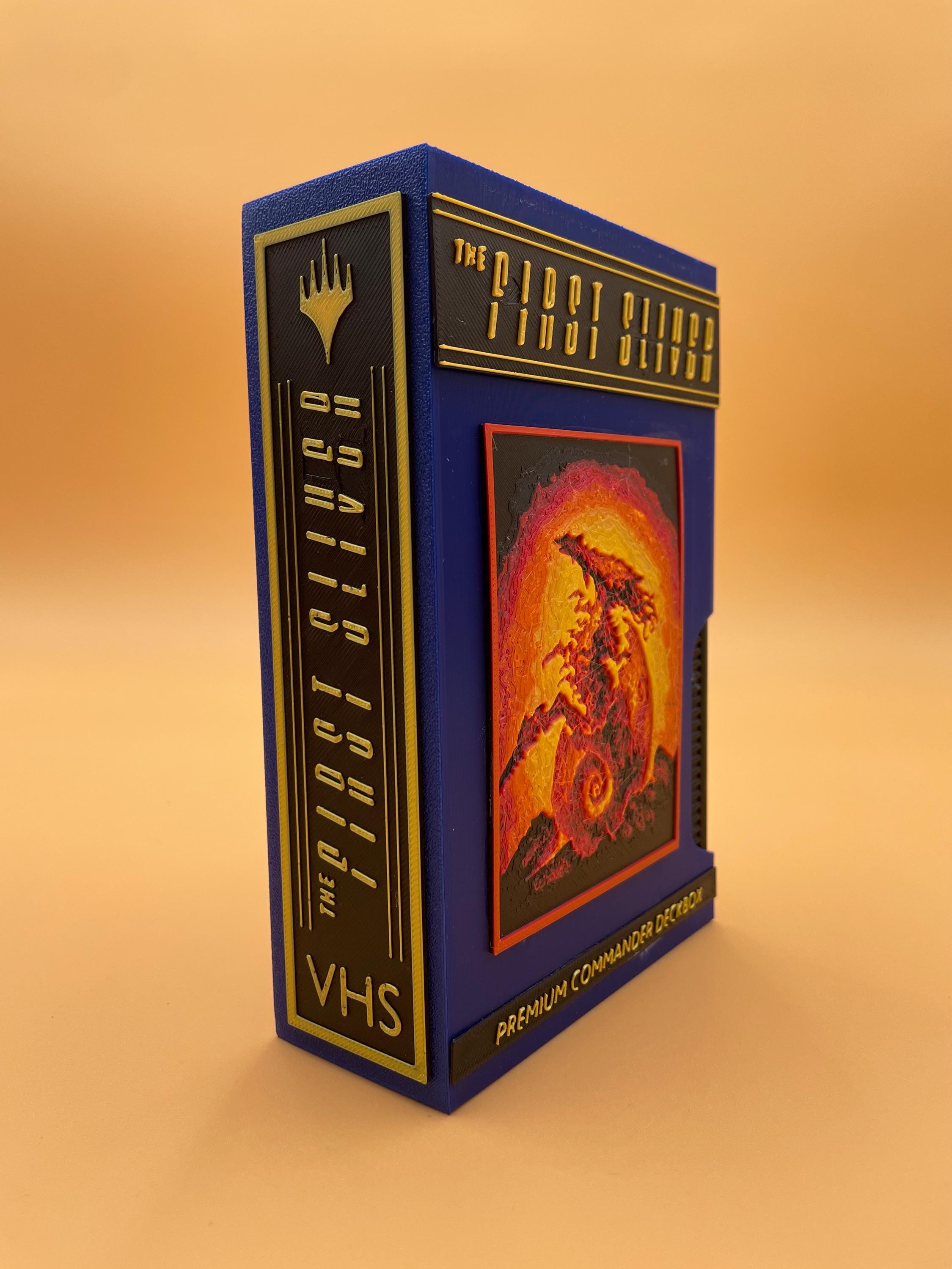 MTG First Sliver VHS Tape Deck Box | Magic the Gathering | EDH | 100 Card | Fable Forged Workshop