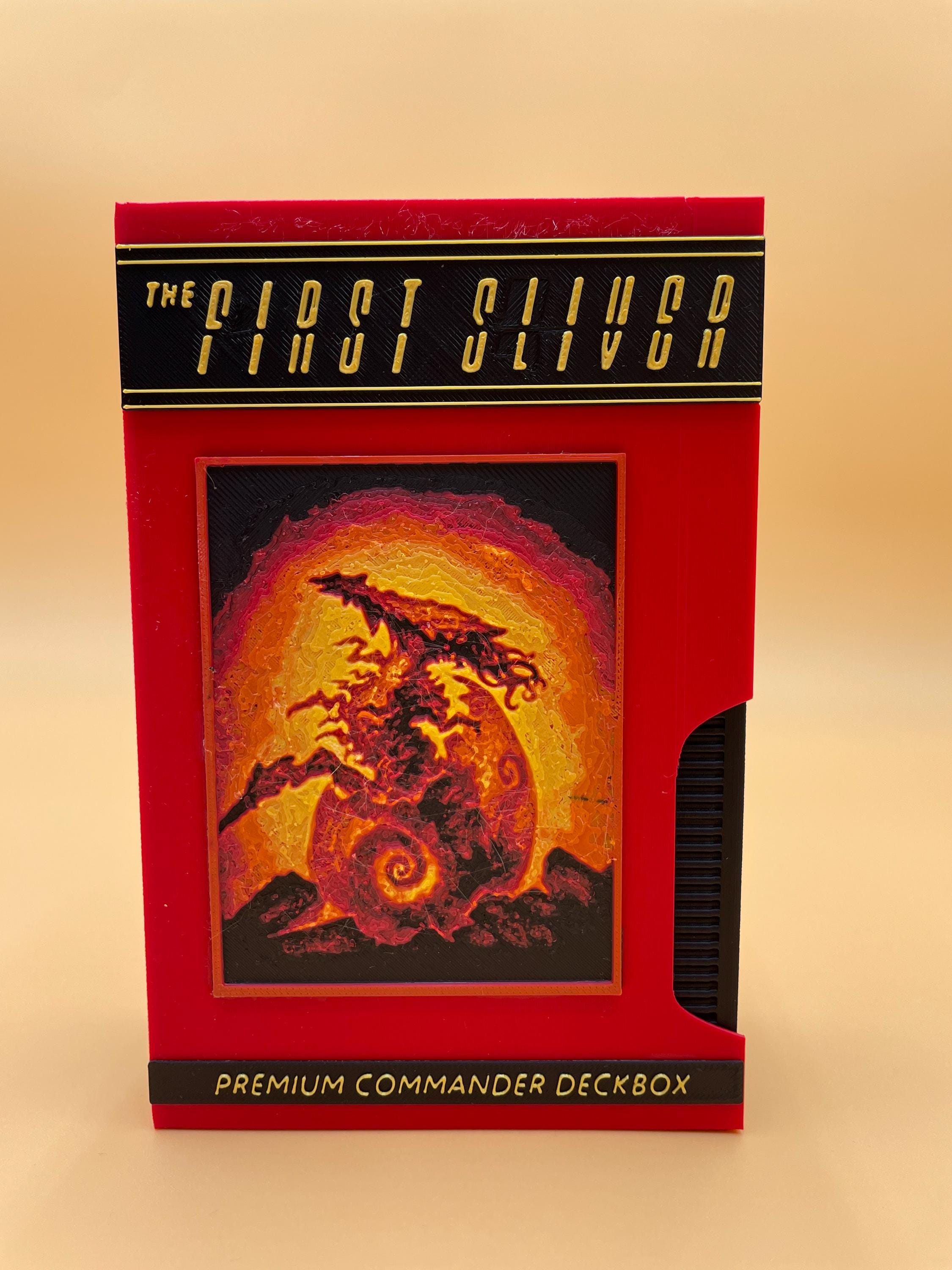 MTG First Sliver VHS Tape Deck Box | Magic the Gathering | EDH | 100 Card | Fable Forged Workshop