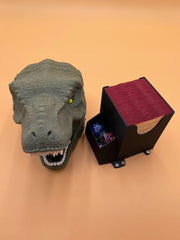 MTG Dino Tribal Commander Deck Box | Magic the Gathering | EDH | 100 Card | Fable Forged Workshop