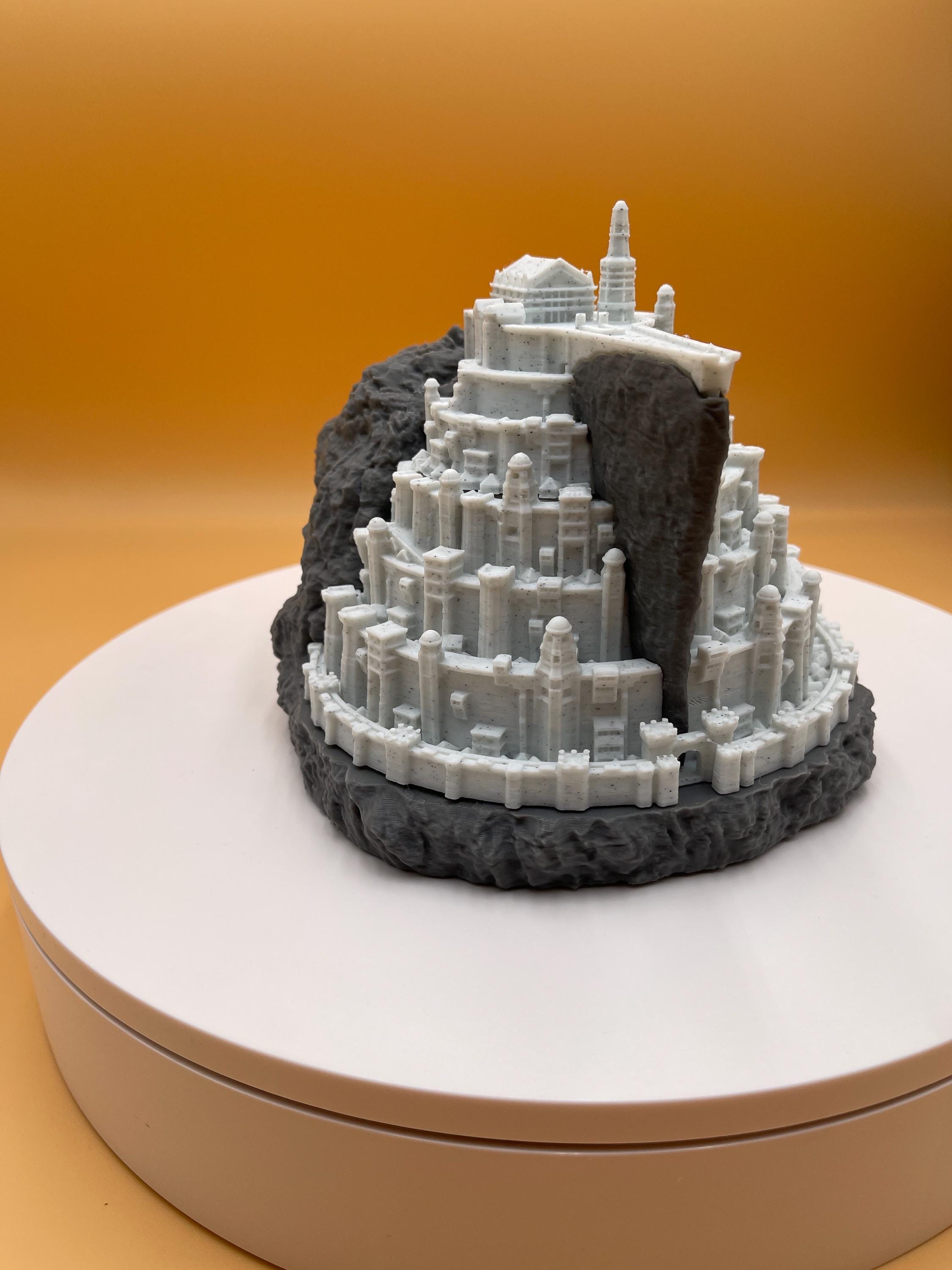 MTG LOTR Minas Tirith Deck Box | Magic the Gathering | EDH | 100 Card | Fable Forged Workshop